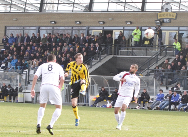 Koemans verantwoordelijk voor de 2 goals. Foto: Jan Jungerius